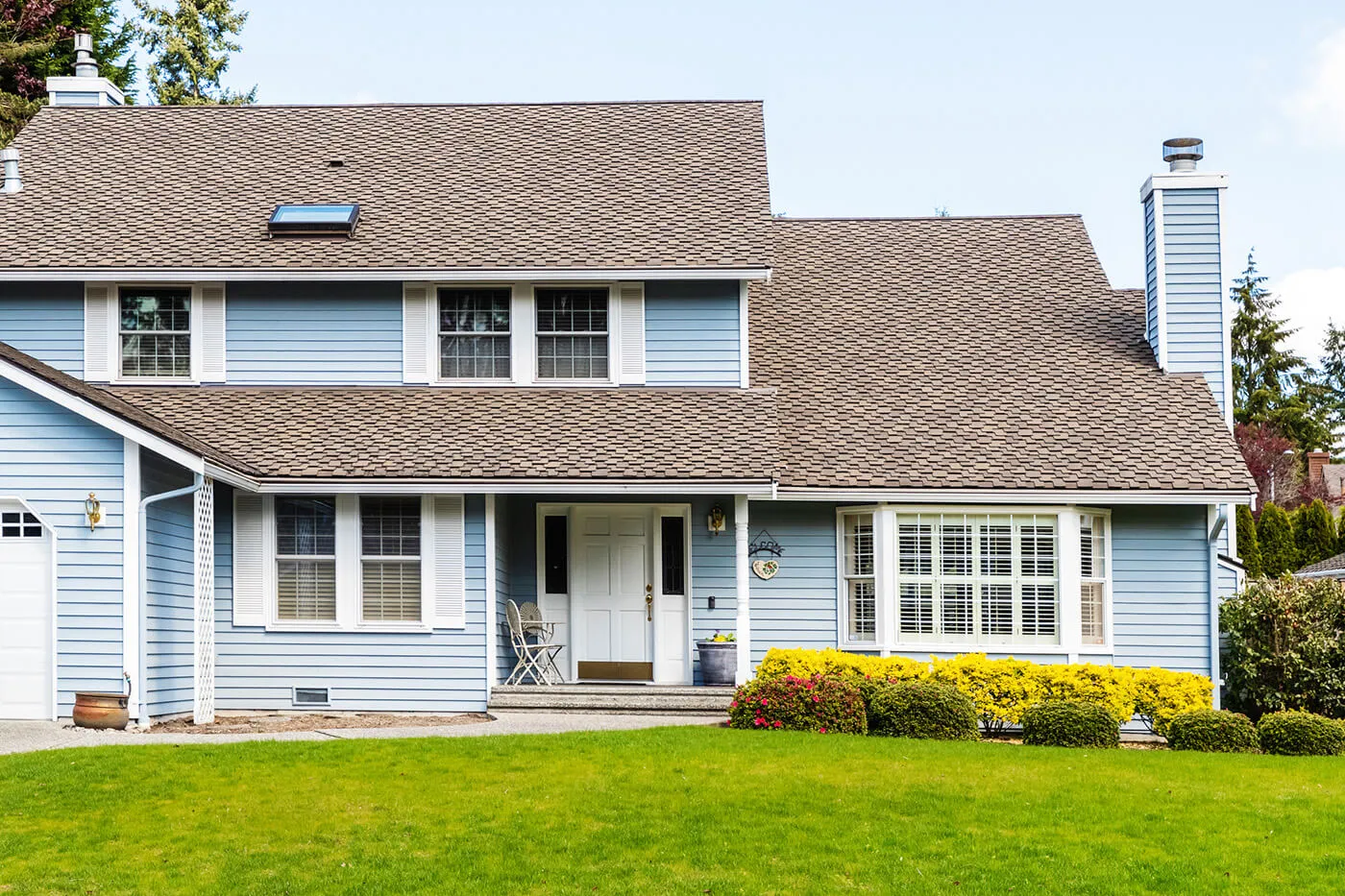 Modest Suburban Home Exterior