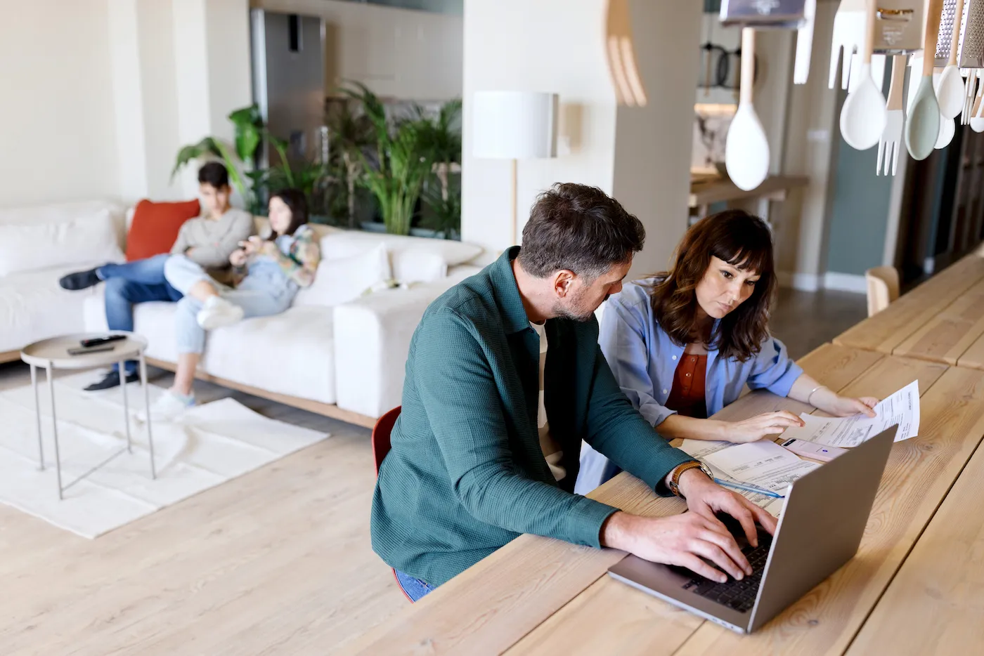 Couple planning savings