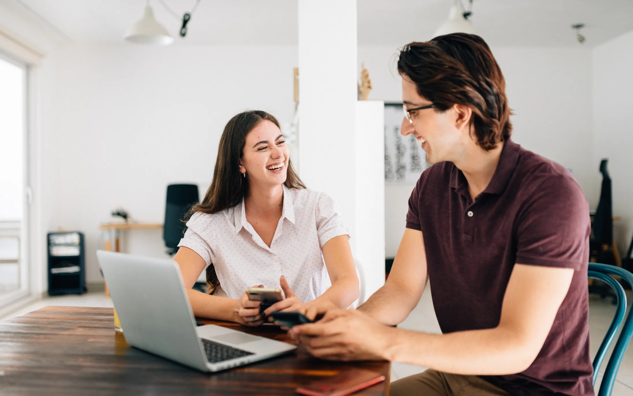 Millennials working from home