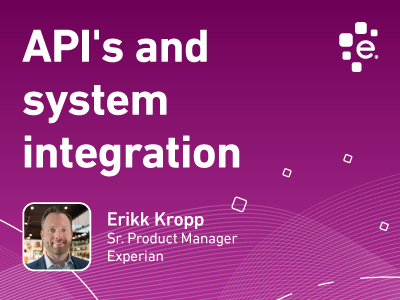 API's and system integration