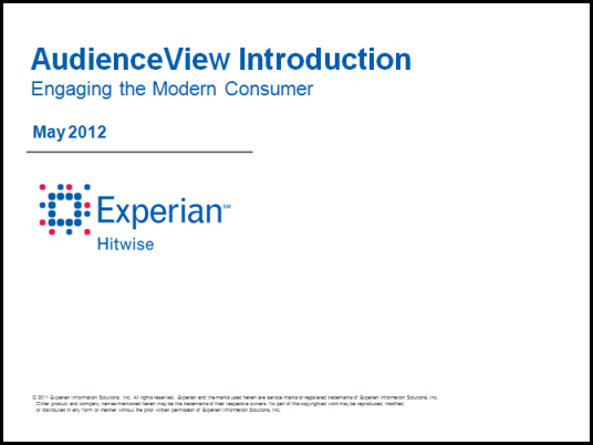 Engaging the Modern Consumer - AudienceView Introduction