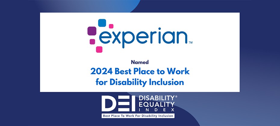 Experian is a Top Workplace for Disability Inclusion