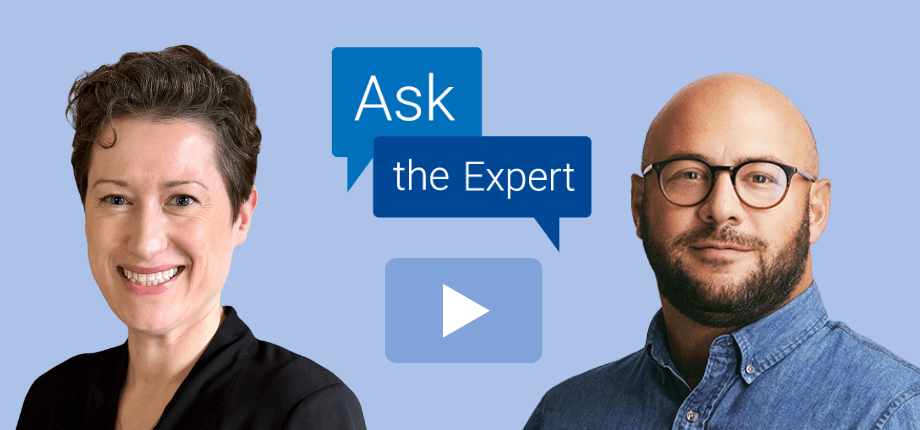 thumbnail of ask the expert video with captify
