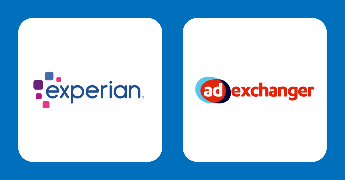 Experian and AdExchanger partnership logo