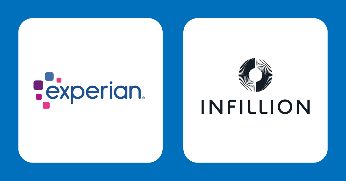 Experian and Infillion partnership logos