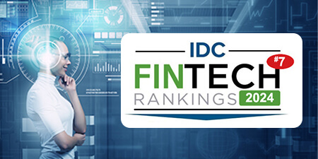 2 of 8 logos - Experian-ranks-7-IDC-Fintech-award-2024