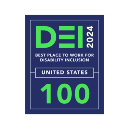 1 of 15 logos - Best place to work for disability inclusion