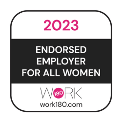 1 of 11 logos - Endorsed employer for all women