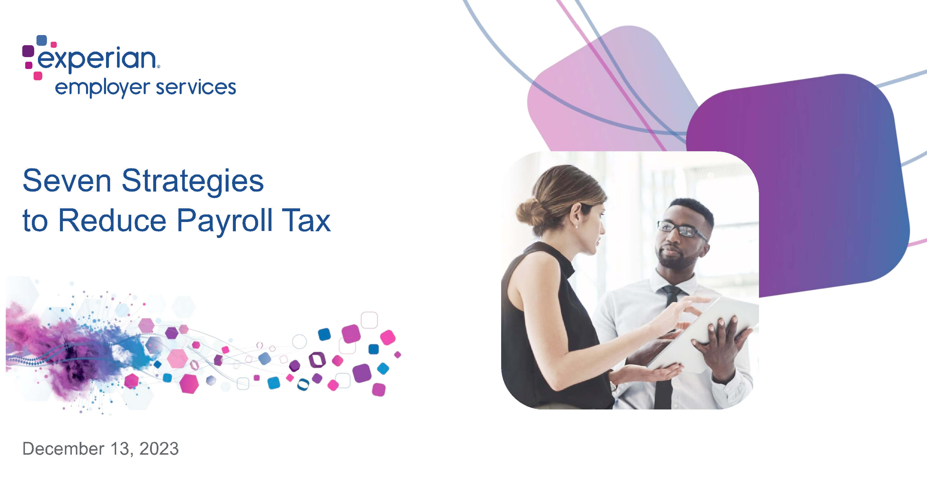 Strategies to reduce payroll taxes