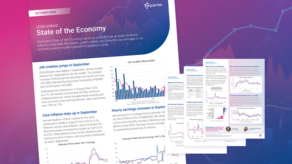 State of the economy report - October 2024