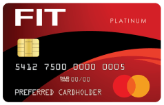 FIT™ Platinum Mastercard® - $400 Credit Limit logo.