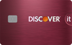 Discover it® Cash Back logo.