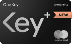 One Key+™ Card logo.