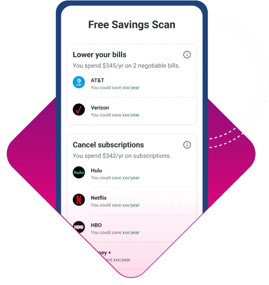 free savings scan graphic